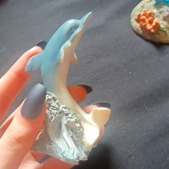 Glass dolphin figurines - Picture 4 of 9